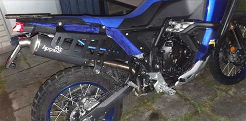 Motorcykel Yamaha Tenere 700 World Raid stulen i Härnösand